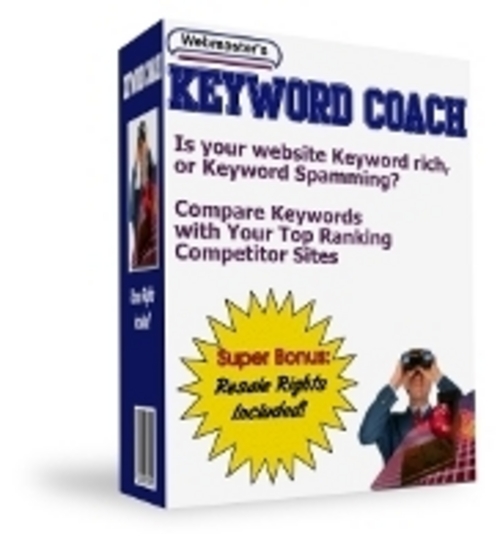 Product picture *New* For 2017 - Keyword Coach Software