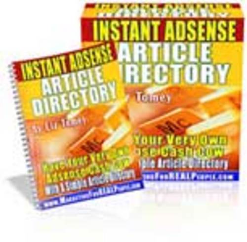 Product picture *Powerful*! - Instant Adsense Article Directory Software