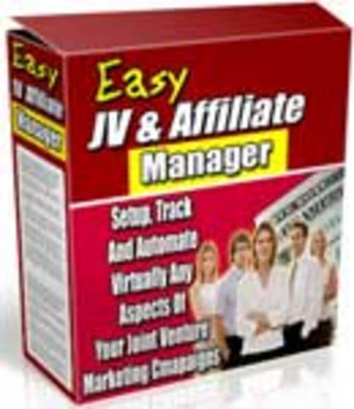Product picture *Powerful!* - Easy JV and Affiliate Manager Software