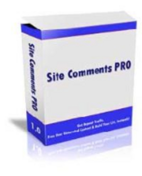 Product picture *Powerful!* - Site Comments Pro Software